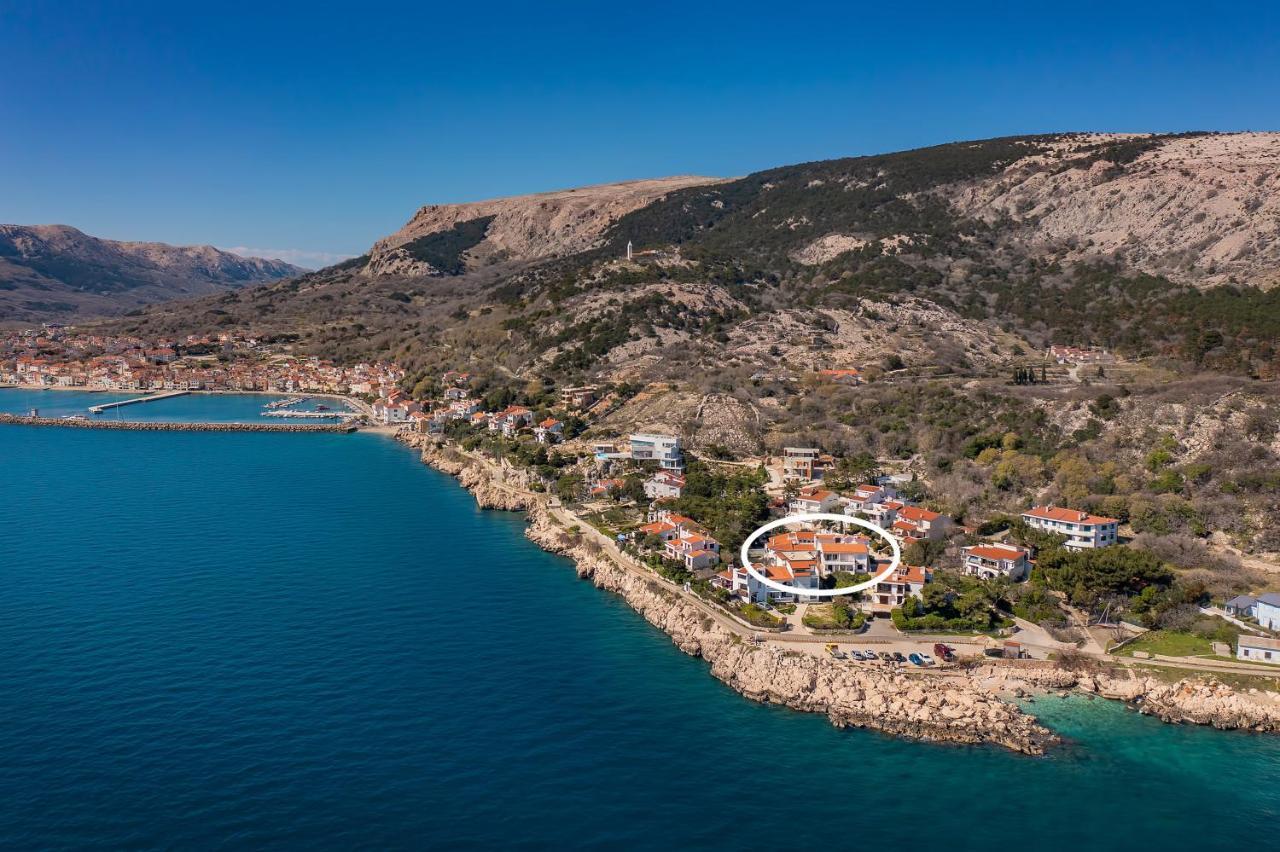 Apartments Kricin 14 Baška Exterior foto